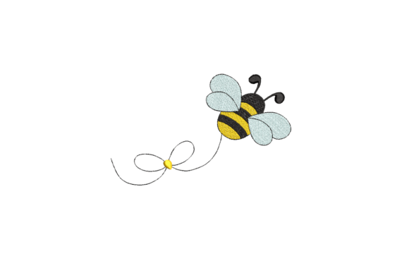 Coquette Bee Embroidery, Bumblebee Review for Real Projects