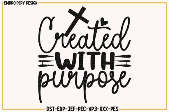 Created with Purpose Embroidery Design Review for Small Business Merch