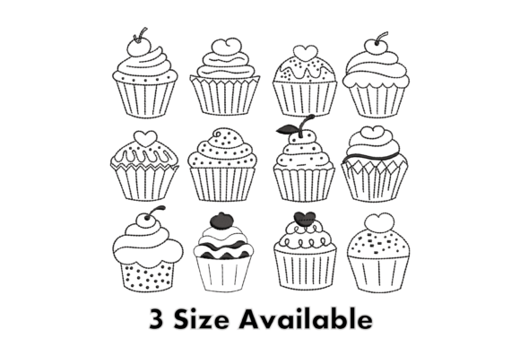 Cupcake Embroidery Design Bundle Review for Real Projects