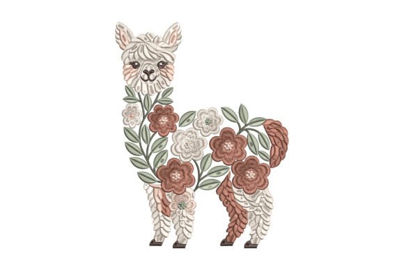 Cute Floral Llama Embroidery Review for Real Projects