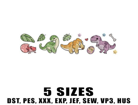 Dinosaur Kids Embroidery Design Review for Boutique Apparel