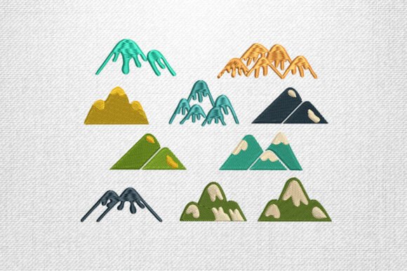 Mountain Embroidery Design Collection Review for Craft Fairs