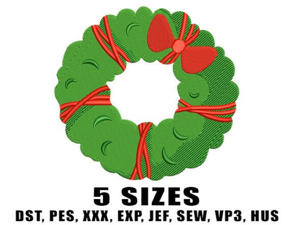Red Bow Christmas Embroidery Design Review