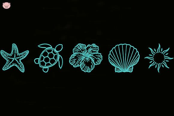 Sea Shells Embroidery: A Seasonal Design Review