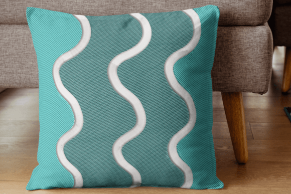 Wave Line Embroidery Pattern Design Review for Real Projects