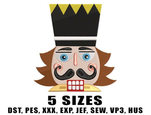 Winter Toy Nutcracker Embroidery Designs: A Festive Booth Must-Have