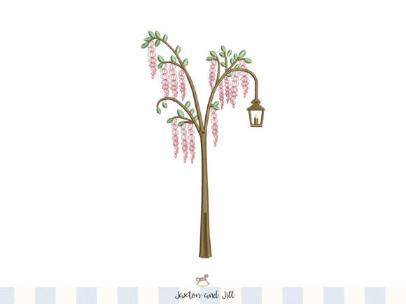 Wisteria Tree Garden Embroidery Review for Craft Fair Success